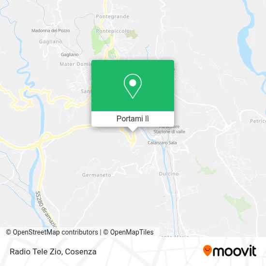 Mappa Radio Tele Zio