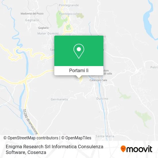 Mappa Enigma Research Srl Informatica Consulenza Software
