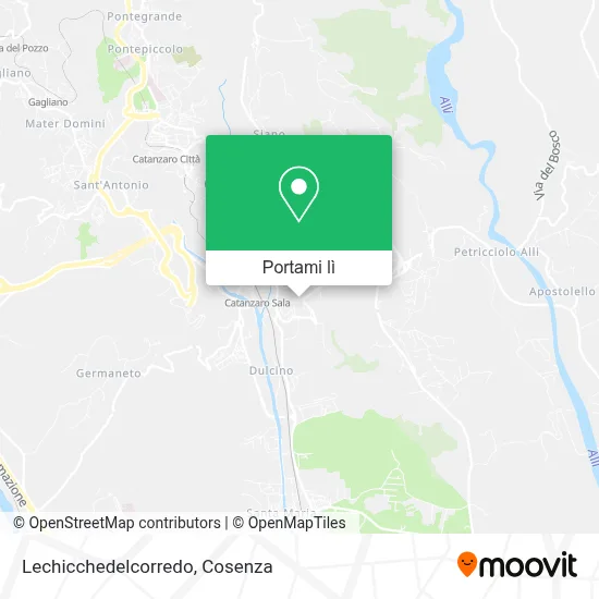 Mappa Lechicchedelcorredo