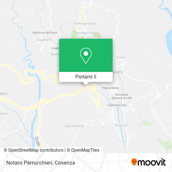 Mappa Notaro Parrucchieri