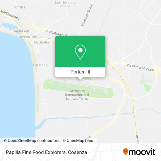 Mappa Papilla Fine Food Explorers