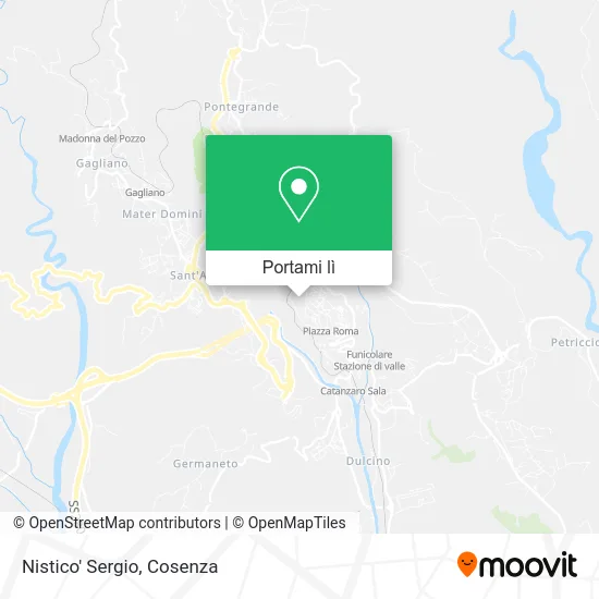 Mappa Nistico' Sergio