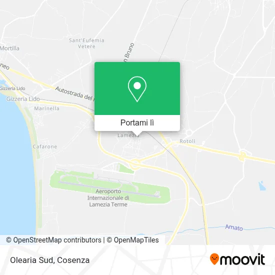 Mappa Olearia Sud