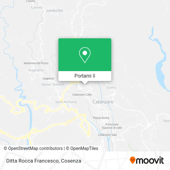 Mappa Ditta Rocca Francesco