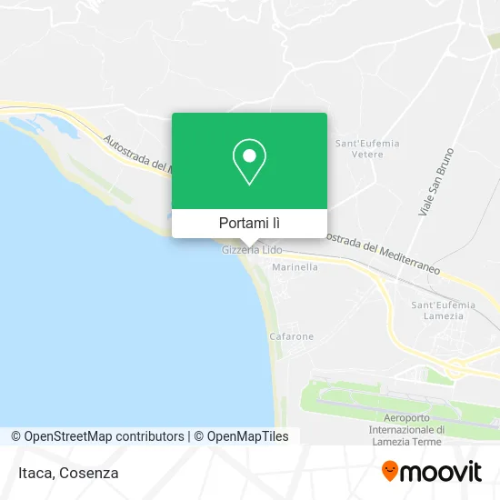 Mappa Itaca