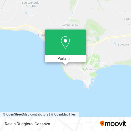 Mappa Relais Ruggiero