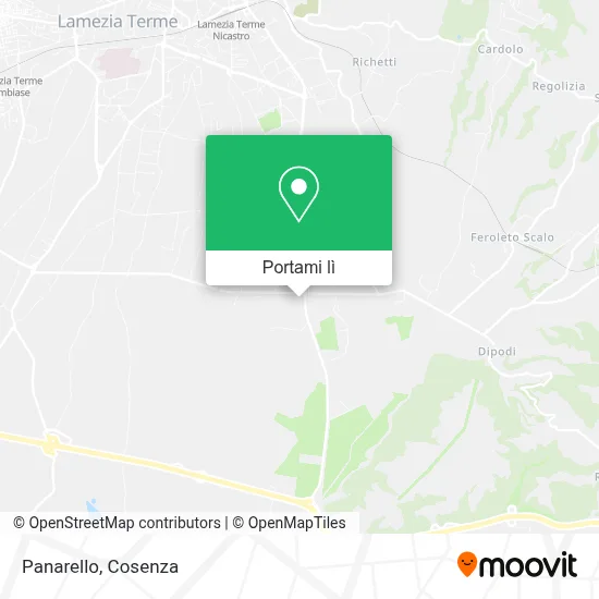 Mappa Panarello