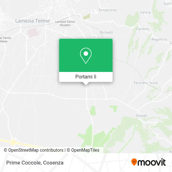 Mappa Prime Coccole