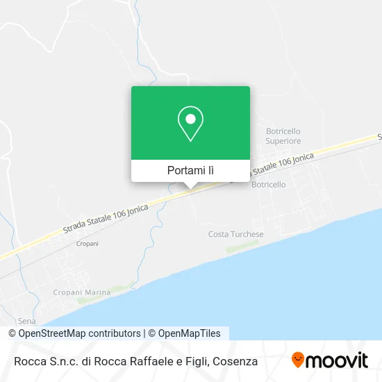 Mappa Rocca S.n.c. di Rocca Raffaele e Figli