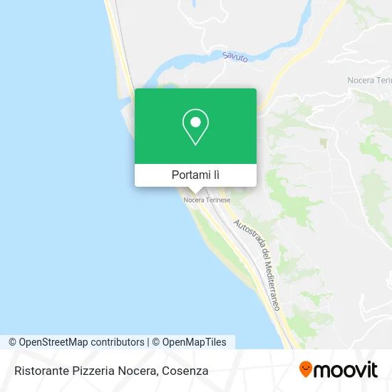 Mappa Ristorante Pizzeria Nocera