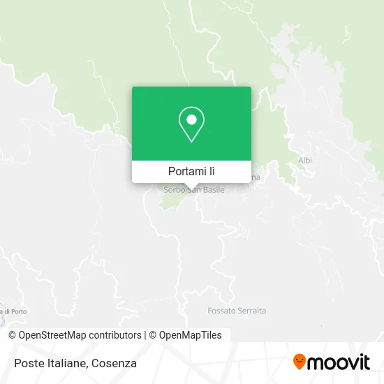 Mappa Poste Italiane