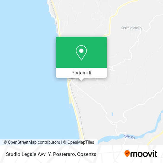 Mappa Studio Legale Avv. Y. Posteraro