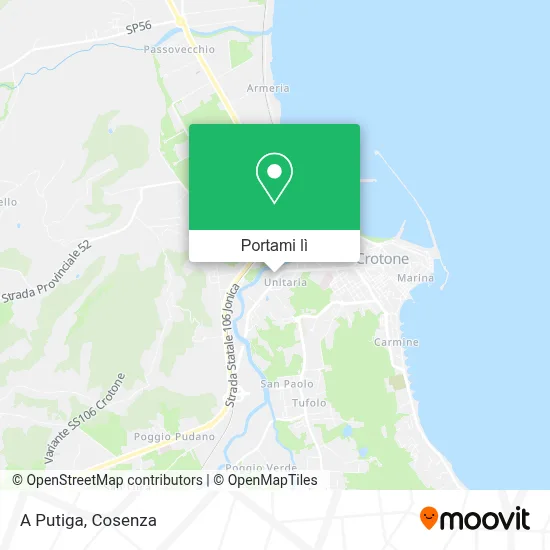 Mappa A Putiga
