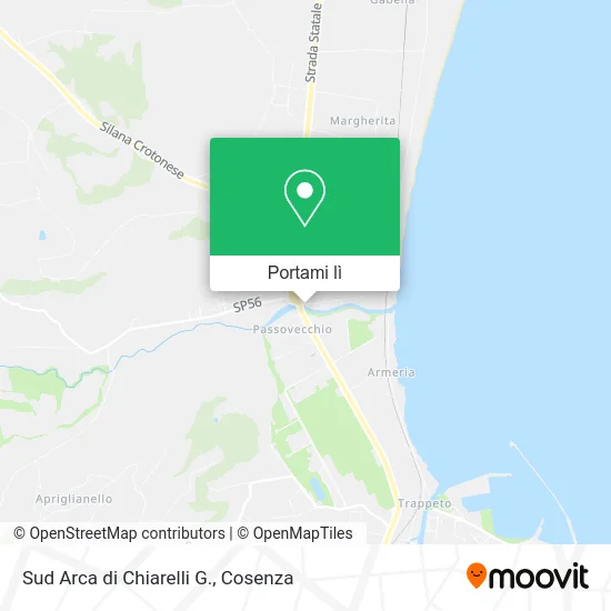 Mappa Sud Arca di Chiarelli G.