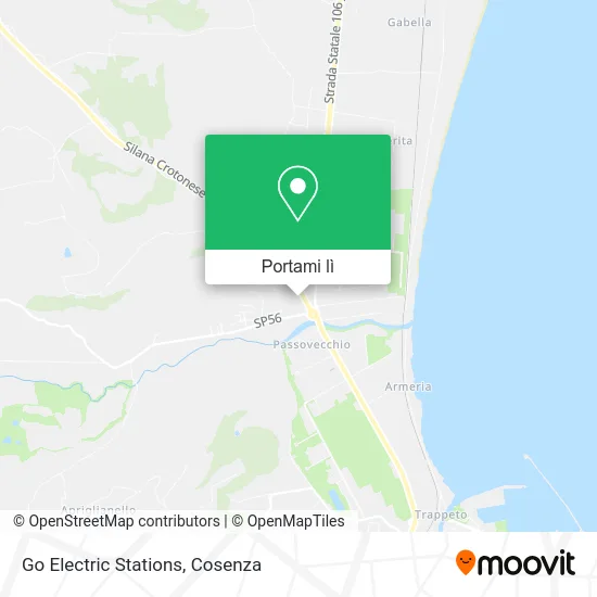 Mappa Go Electric Stations