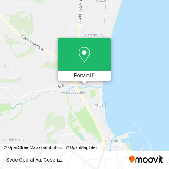 Mappa Sede Operativa