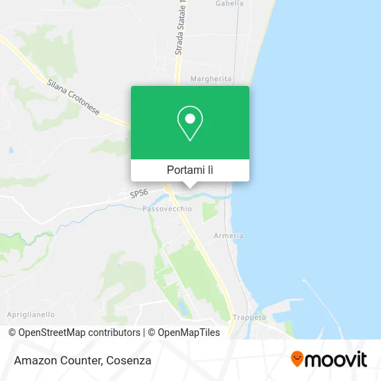 Mappa Amazon Counter