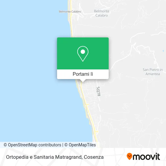 Mappa Ortopedia e Sanitaria Matragrand