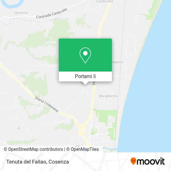 Mappa Tenuta del Fallao