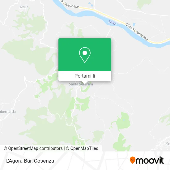 Mappa L'Agora Bar