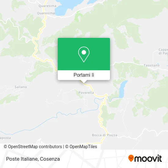 Mappa Poste Italiane