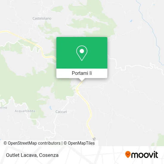 Mappa Outlet Lacava