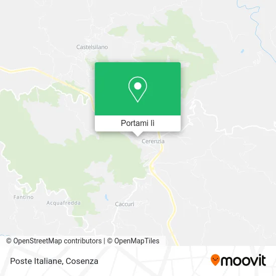 Mappa Poste Italiane