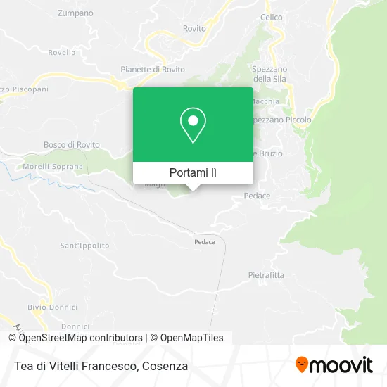 Mappa Tea di Vitelli Francesco