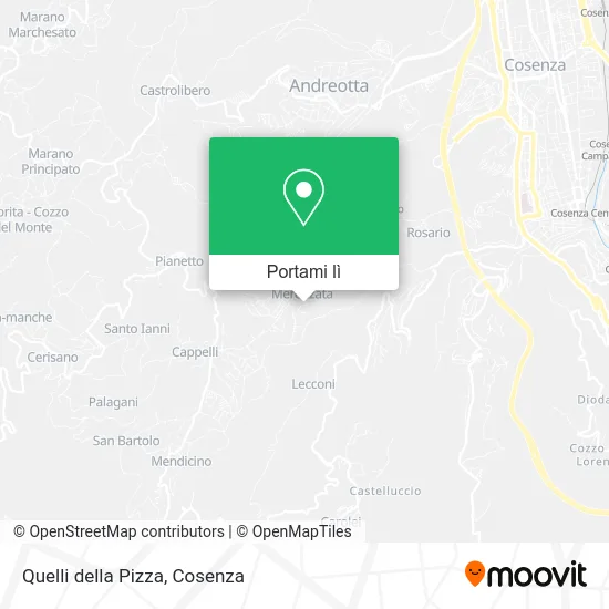 Mappa Quelli della Pizza