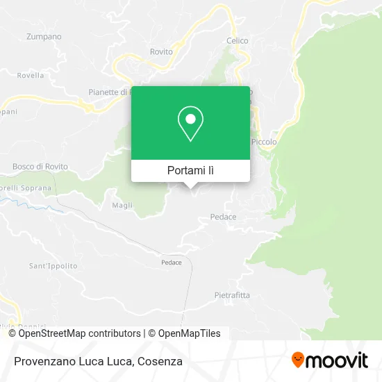 Mappa Provenzano Luca Luca
