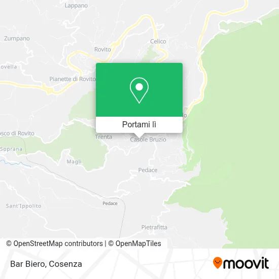 Mappa Bar Biero