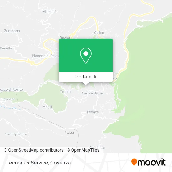 Mappa Tecnogas Service