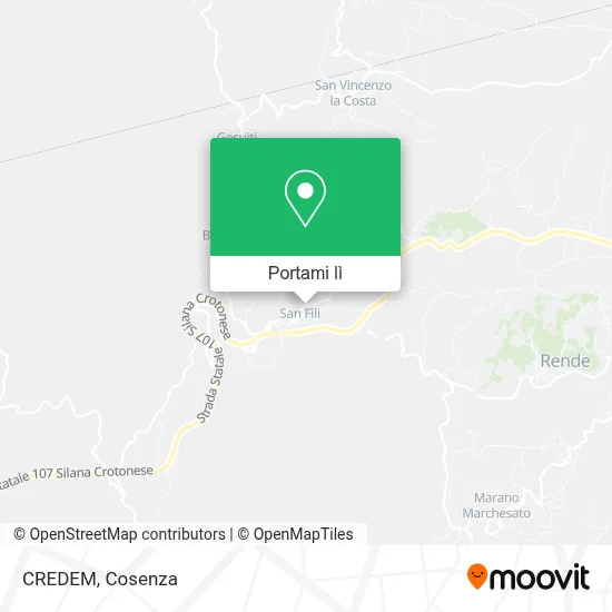 Mappa CREDEM