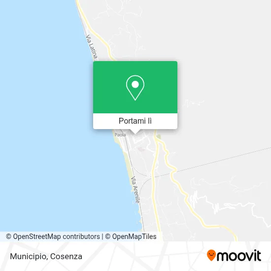 Mappa Municipio