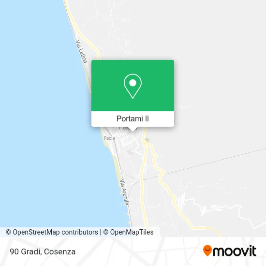 Mappa 90 Gradi