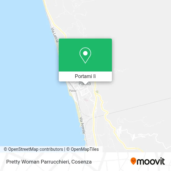 Mappa Pretty Woman Parrucchieri