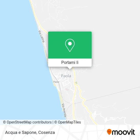 Mappa Acqua e Sapone