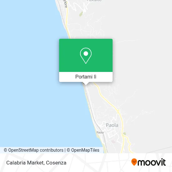 Mappa Calabria Market