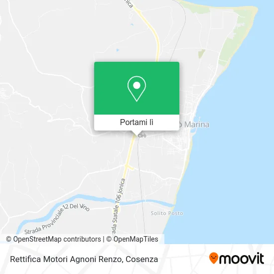 Mappa Rettifica Motori Agnoni Renzo