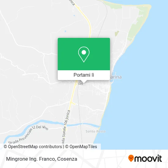Mappa Mingrone Ing. Franco