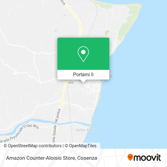 Mappa Amazon Counter-Aloisio Store