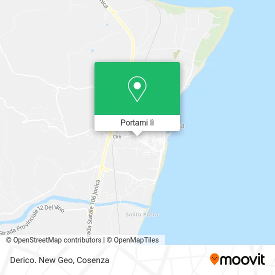 Mappa Derico. New Geo