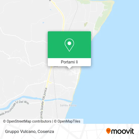 Mappa Gruppo Vulcano