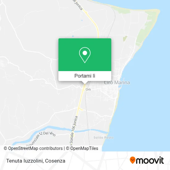 Mappa Tenuta Iuzzolini