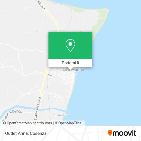 Mappa Outlet Anna