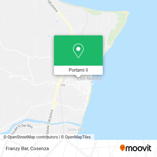Mappa Franzy Bar