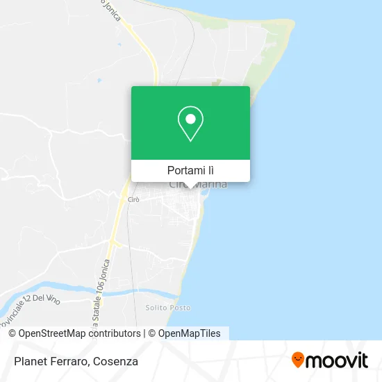 Mappa Planet Ferraro