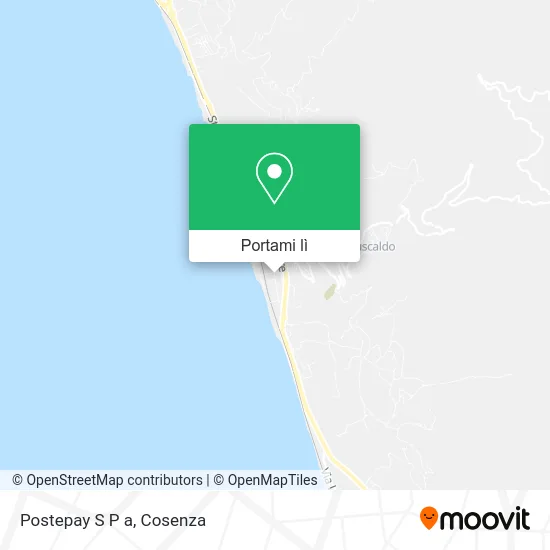 Mappa Postepay S P a