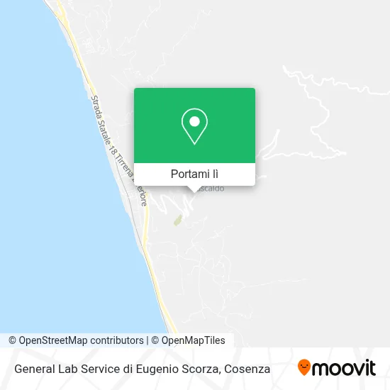 Mappa General Lab Service di Eugenio Scorza