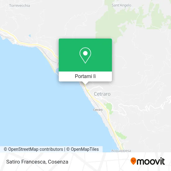 Mappa Satiro Francesca